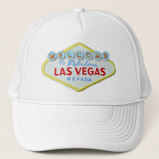 Las Vegas Truckerkappe (Vorderseite)