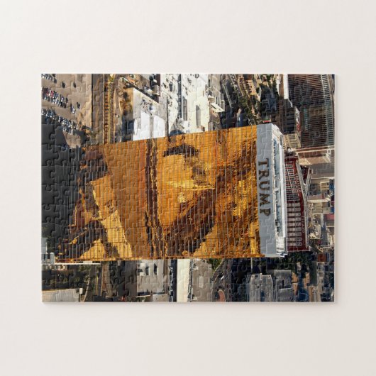 Las Vegas-Trumpf-Turm-Puzzlespiel Puzzle (Horizontal)