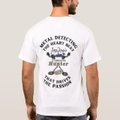Las Vegas Urban Treasure Hunter Logo-T - Shirt (Rückseite)