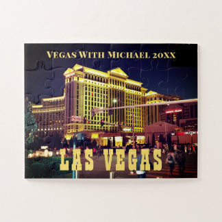 Las Vegas Urlaubserinnerungsfoto Demenz Alzheimer Puzzle
