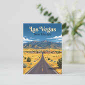 Las Vegas USA Postkarte (Stehend Vorderseite)