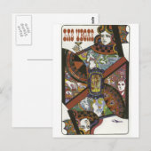 Las Vegas USA Vintage Reise Postkarte (Vorne/Hinten)