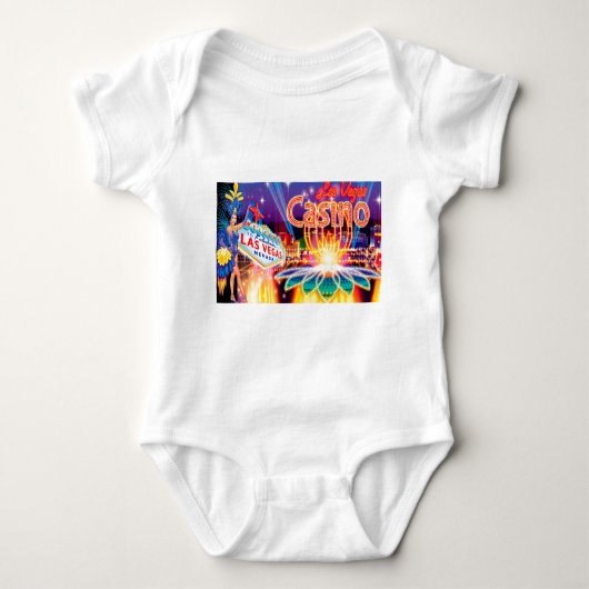 Las Vegas Vacation Baby Strampler (Vorderseite)