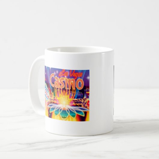 Las Vegas Vacation Kaffeetasse (Vorderseite Links)
