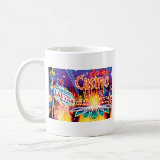 Las Vegas Vacation Kaffeetasse (Links)