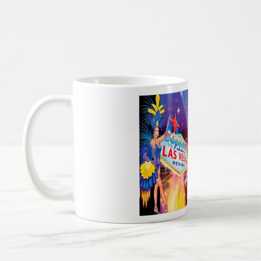 Las Vegas Vacation Kaffeetasse (Links)