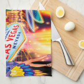 Las Vegas Vacation Küchentuch (Viertel Falte)