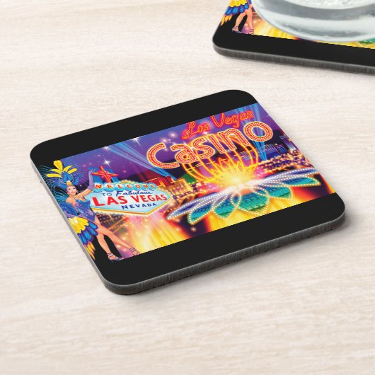 Las Vegas Vacation Untersetzer (Linke Seite)