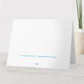 Las Vegas Valentine Large Card Karte (Rückseite)