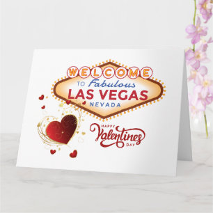 Las Vegas Valentine's Day Card Karte
