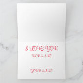 Las Vegas Valentine's Day Card Karte (Innenseite)