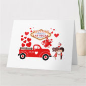 Las Vegas Valentine's Day Card Karte (Vorderseite)