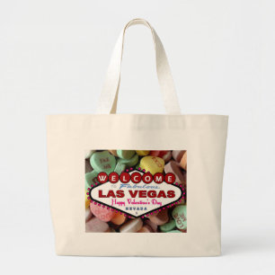 Las Vegas Valentine's Day Goodie Bag Jumbo Stoffbeutel