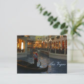 Las Vegas Venezianisch Canal Postkarte (Stehend Vorderseite)