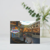 Las Vegas Venezianisch Gondola Postkarte (Stehend Vorderseite)
