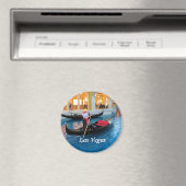 Las Vegas Venice Gondoliers Magnet (In Situ (Geschirrspüler))