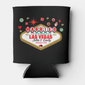 Las Vegas Verheiratetes Paar Matching Urlaub Nevad Dosenkühler (Vorderseite)