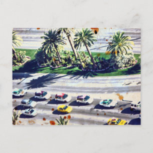 Las Vegas Verkehr Postkarte