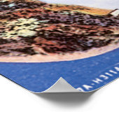 Las Vegas Vintage Reiseplaner Kunst Poster (Ecke)