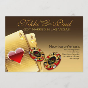 Las Vegas VIP-Empfang KONTAKTIERE MICH, UM NAMEN U Einladung