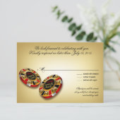 Las Vegas VIP Rot des UAWGwarte | Einladung (Stehend Vorderseite)