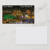 Las Vegas-Visitenkarten Visitenkarte (Vorne/Hinten)
