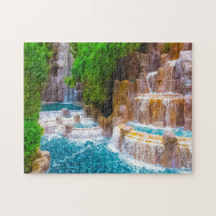 Las Vegas Wasserfall Nevada. Puzzle