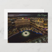 Las Vegas Water Show Postkarte (Vorne/Hinten)