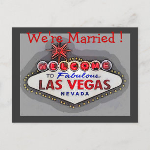 Las Vegas Wedding Ankündigung