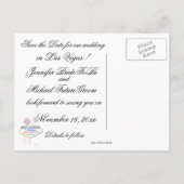 Las Vegas Wedding Ankündigungen (Rückseite)