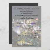 Las Vegas Wedding Boulevard View Einladung (Vorne/Hinten)