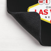 Las Vegas Wedding Bride Groom Matching Dusche Hone Mousepad (Ecke)