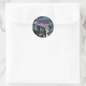 Las Vegas Wedding Bride & Groom Sticker (Tasche)