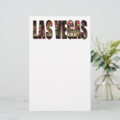 Las Vegas Wedding Briefpapier (Stehend Vorderseite)