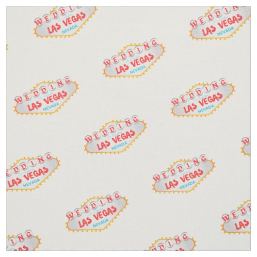 Las Vegas Wedding Combed Cotton 56" Breite Stoff (Muster)