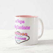 Las Vegas Wedding Coordinator Tasse (VorderseiteRechts)