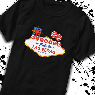 Las Vegas Wedding - ein Paar Verheiratet in Las Ve T-Shirt