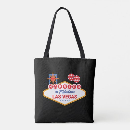 Las Vegas Wedding - ein Paar Verheiratet in Las Ve Tasche (Rückseite)