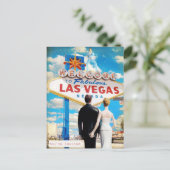 Las Vegas Wedding Einladung (Stehend Vorderseite)