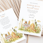 Las Vegas Wedding Einladung