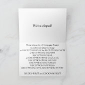 Las Vegas Wedding Einladung (Innenseite)