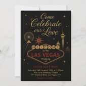 Las Vegas Wedding Einladung (Vorderseite)
