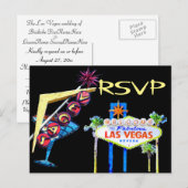 Las Vegas Wedding Einladung UAWG (Vorne/Hinten)