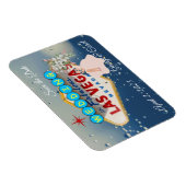 Las Vegas Wedding Flexible Foto Magnet (Rechte Seite)