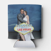 Las Vegas Wedding Foto Can Cooler Dosenkühler (Rückseite)