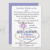Las Vegas Wedding : Gang Einladung (Vorne/Hinten)