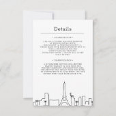 Las Vegas Wedding | Gästedaten Einladung (Vorderseite)