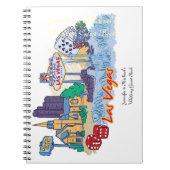 Las Vegas Wedding Guest Book Notizblock (Vorderseite)