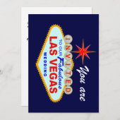 Las Vegas Wedding Invite Einladung (Vorne/Hinten)