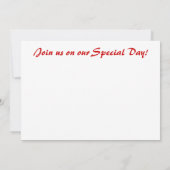 Las Vegas Wedding Invites Einladung (Rückseite)